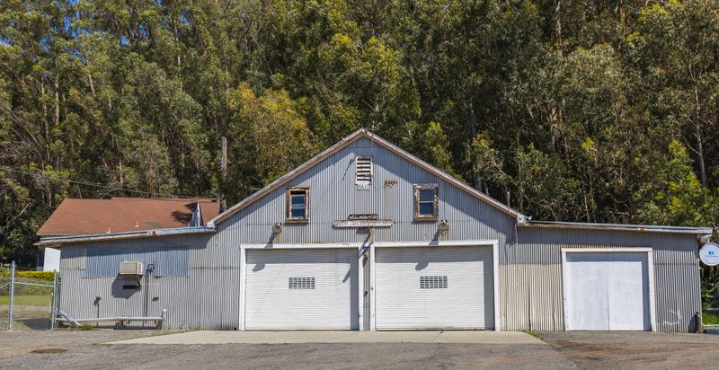 New insulated garage door installed on a home